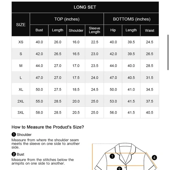 Eras Tour long sleeve pajama set - Picture 5 of 6